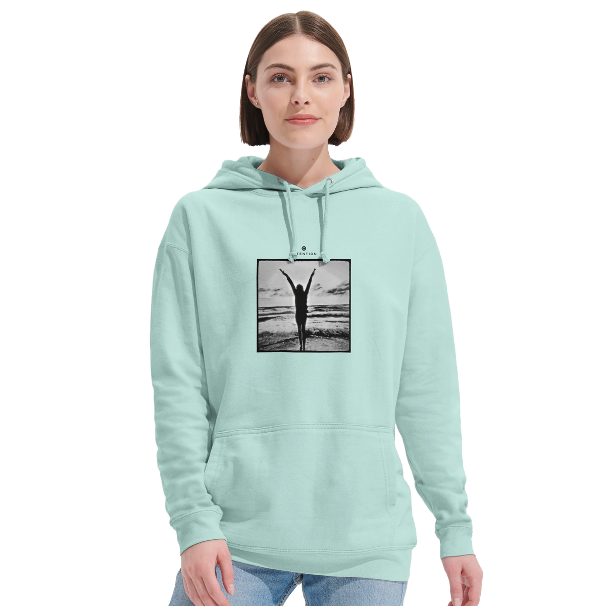Grateful - "Circle of Life" Hoodie arctic blue 5