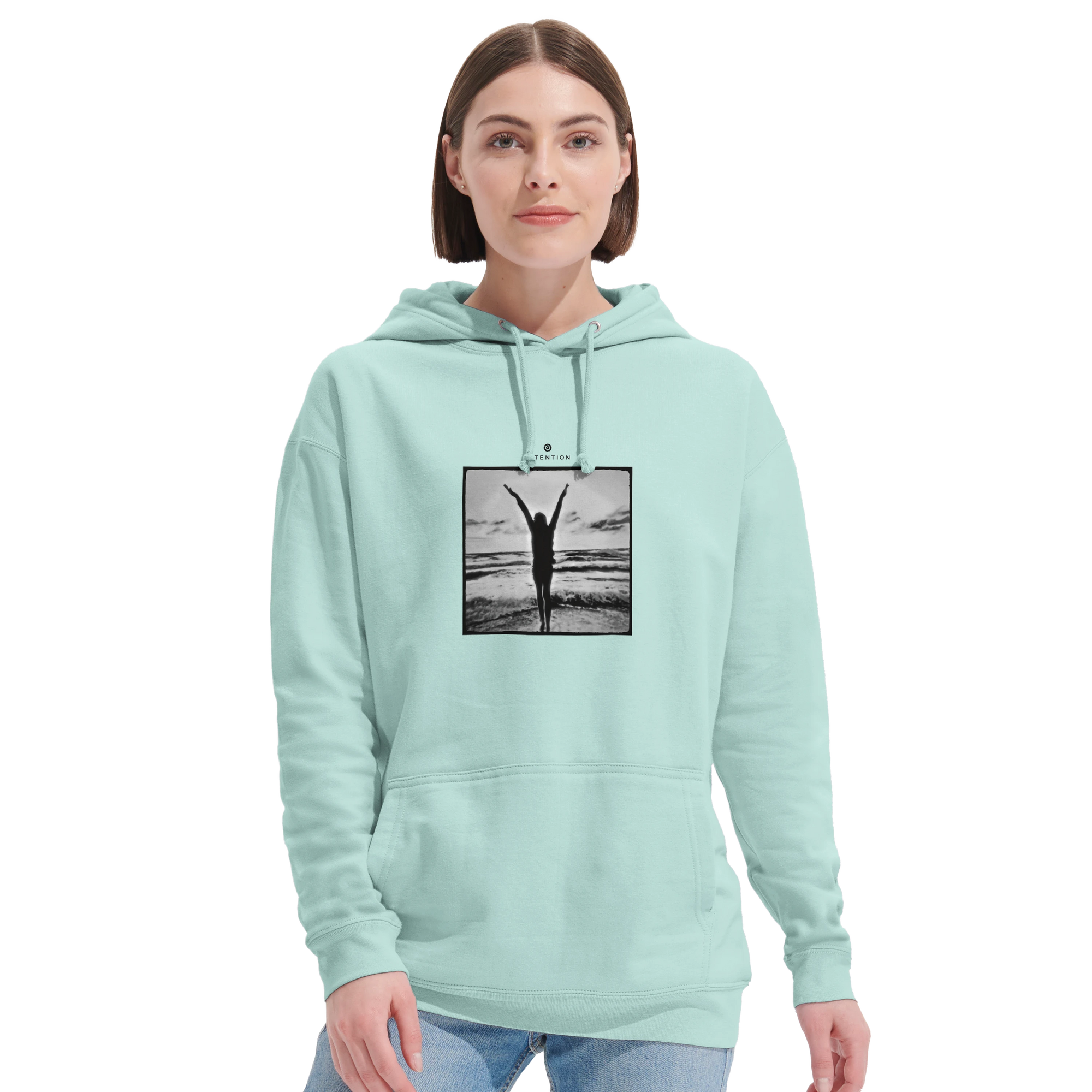 Grateful - "Circle of Life" Hoodie arctic blue 5