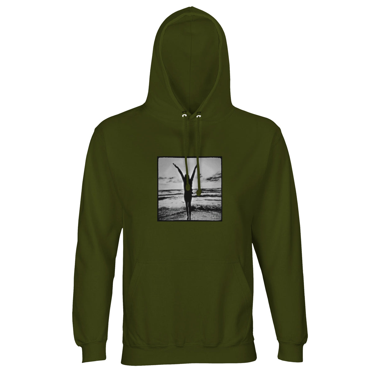 Grateful - "Circle of Life" Hoodie Army 1