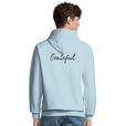 Grateful - "Circle of Life" Hoodie creamy blue 4
