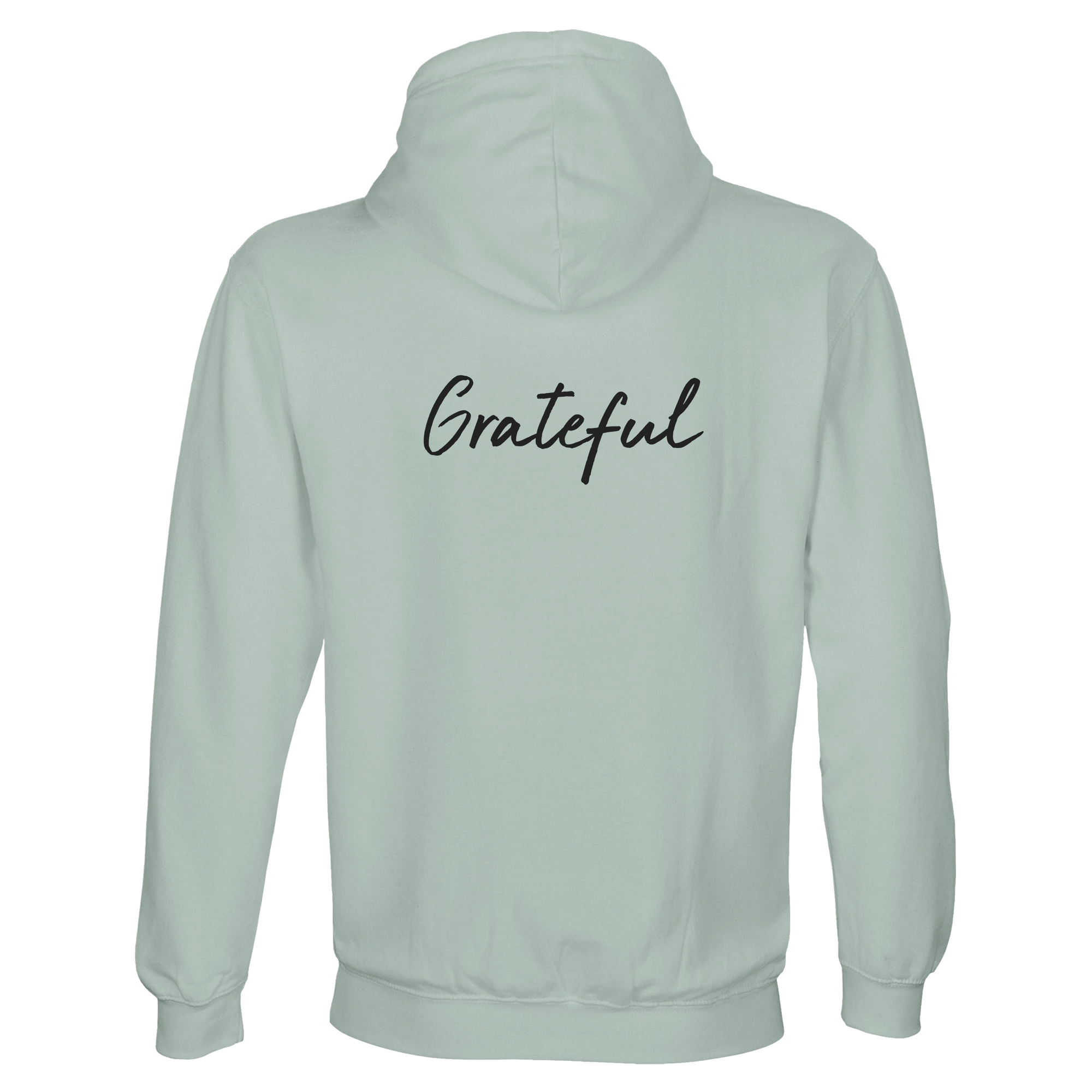 Grateful - "Circle of Life" Hoodie creamy green 2