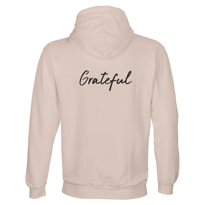 Grateful, the Word of Intention on the garment