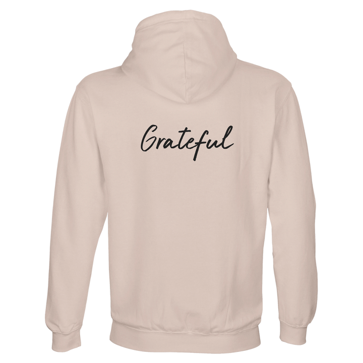 Grateful, the Word of Intention on the garment