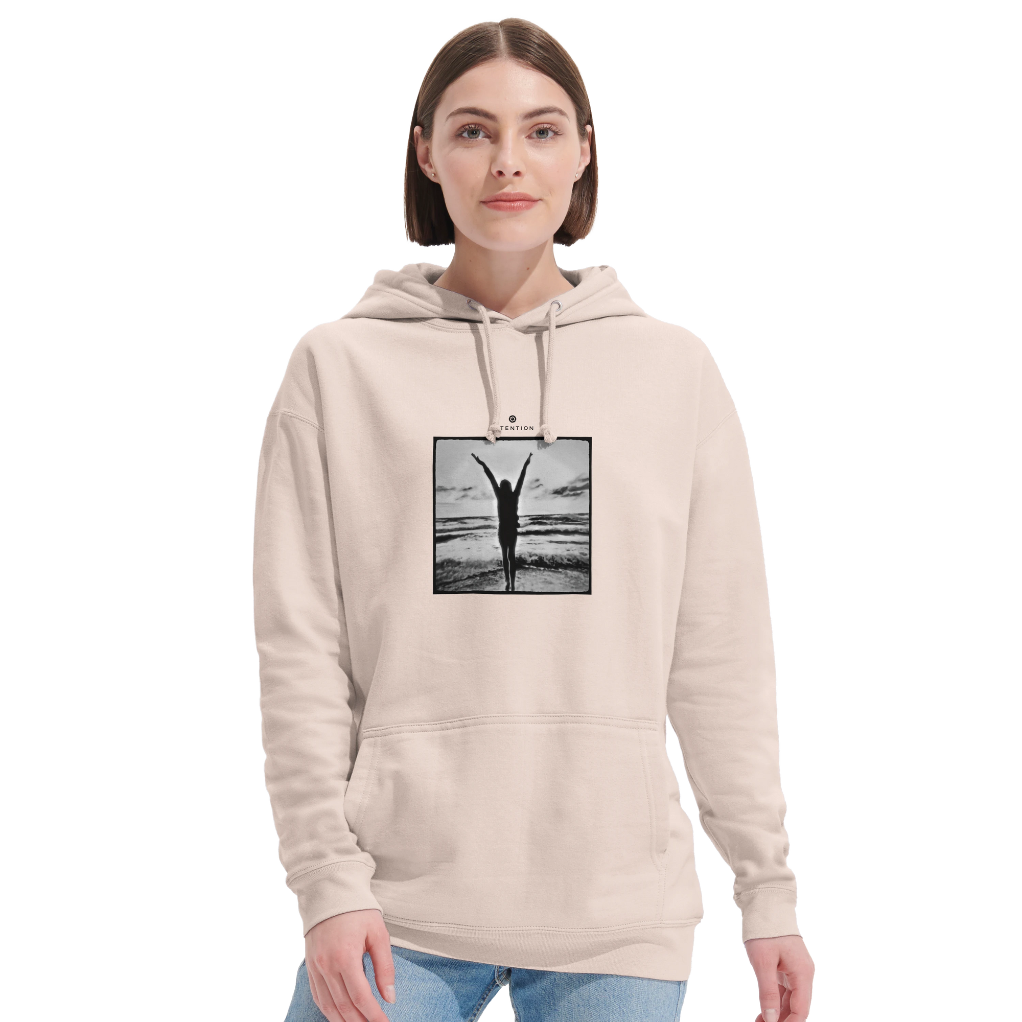 Grateful - "Circle of Life" Hoodie creamy pink 6