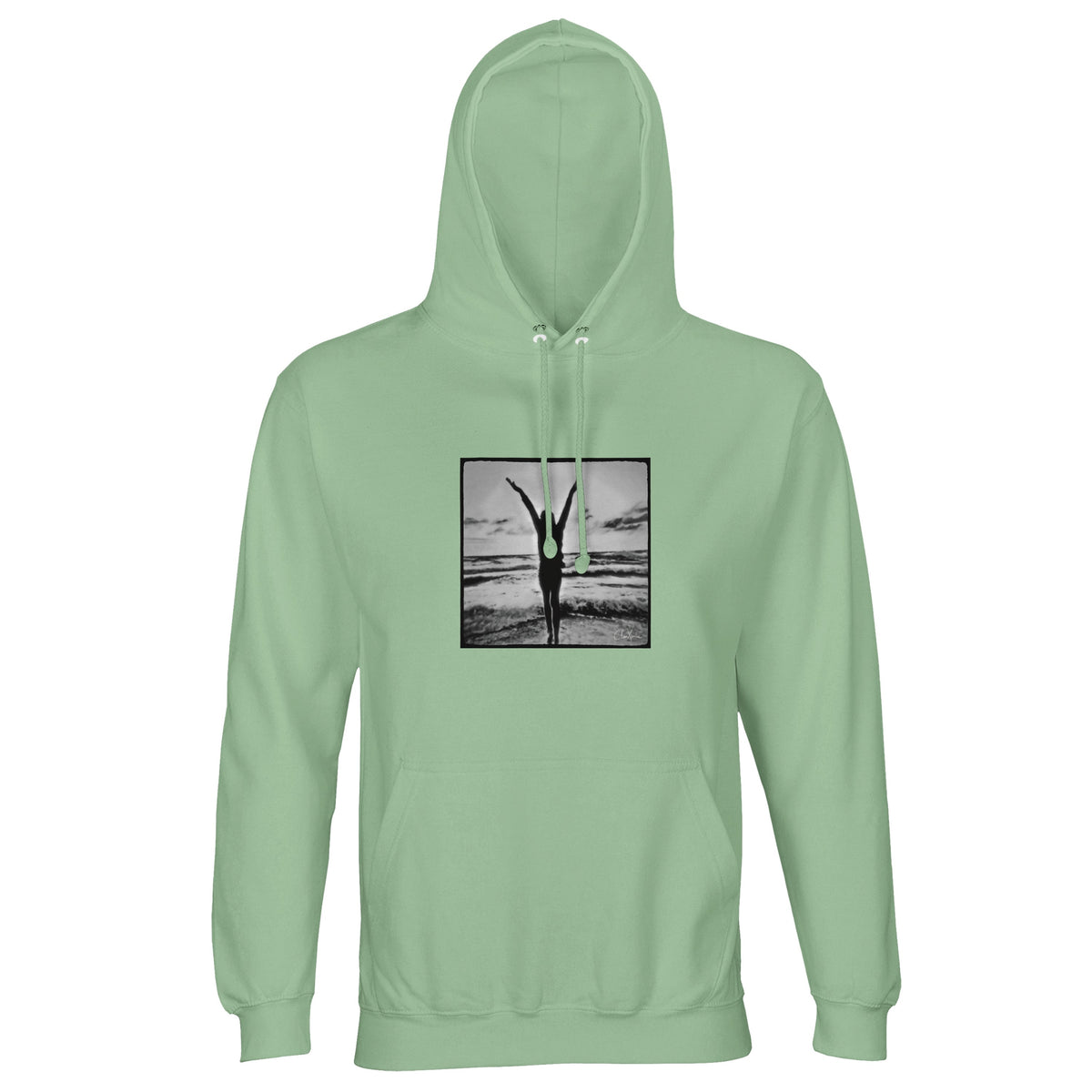 Grateful - "Circle of Life" Hoodie frozen green 1