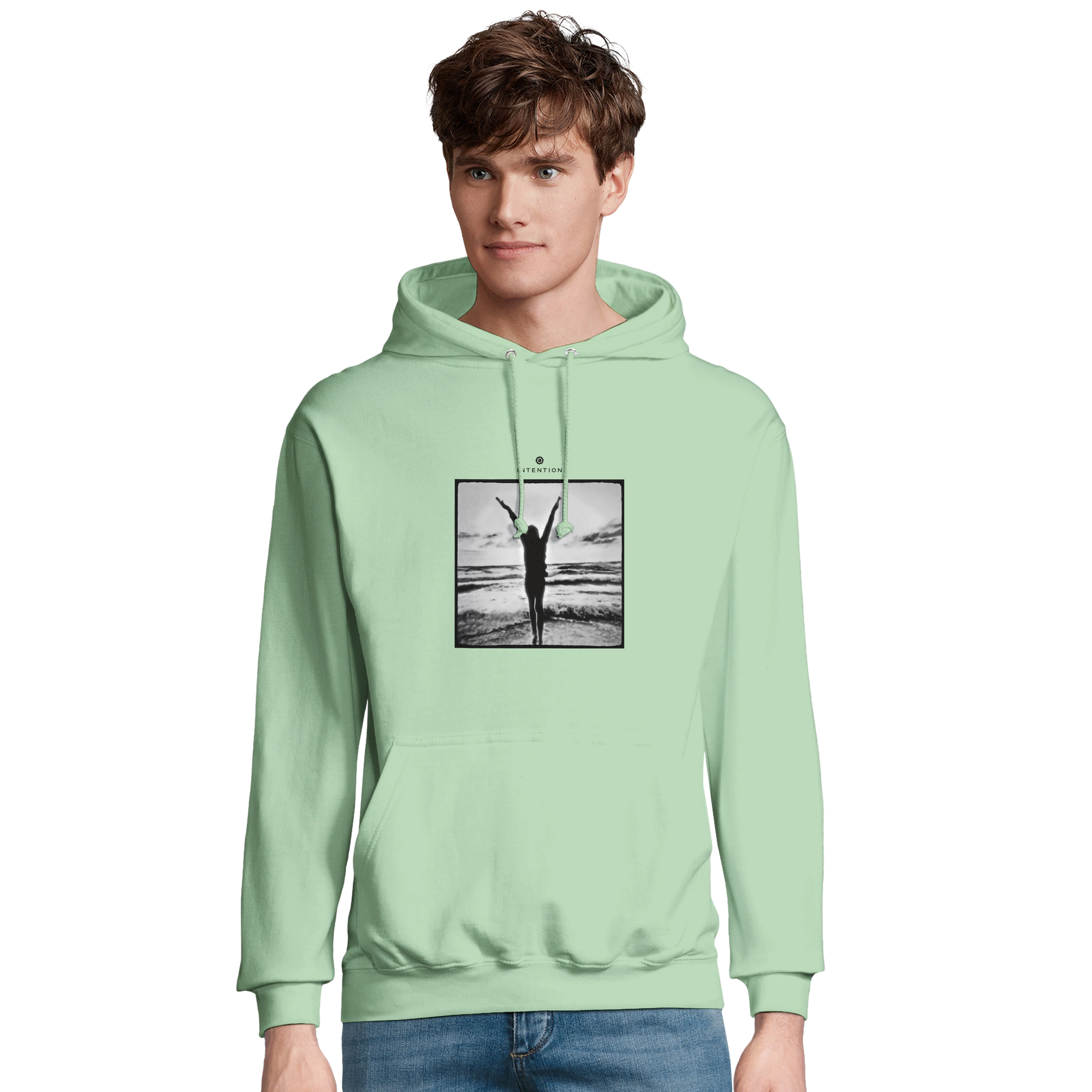 Grateful - "Circle of Life" Hoodie frozen green 3