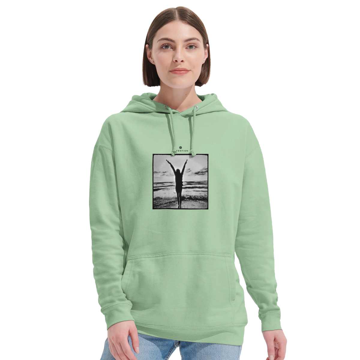 Grateful - "Circle of Life" Hoodie frozen green 5
