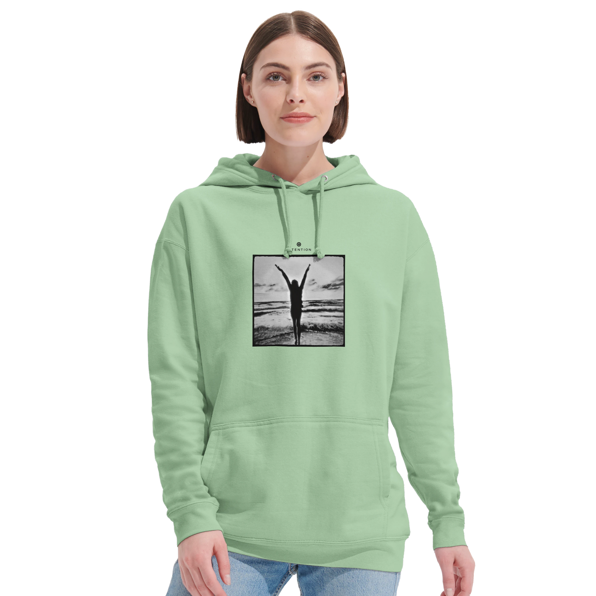 Grateful - "Circle of Life" Hoodie frozen green 5