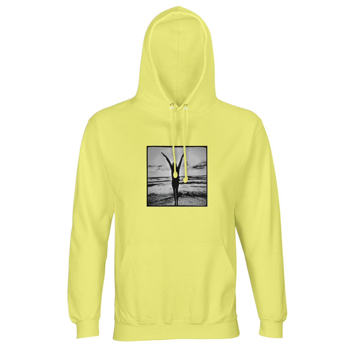 Grateful - "Circle of Life" Hoodie Light Yellow 1