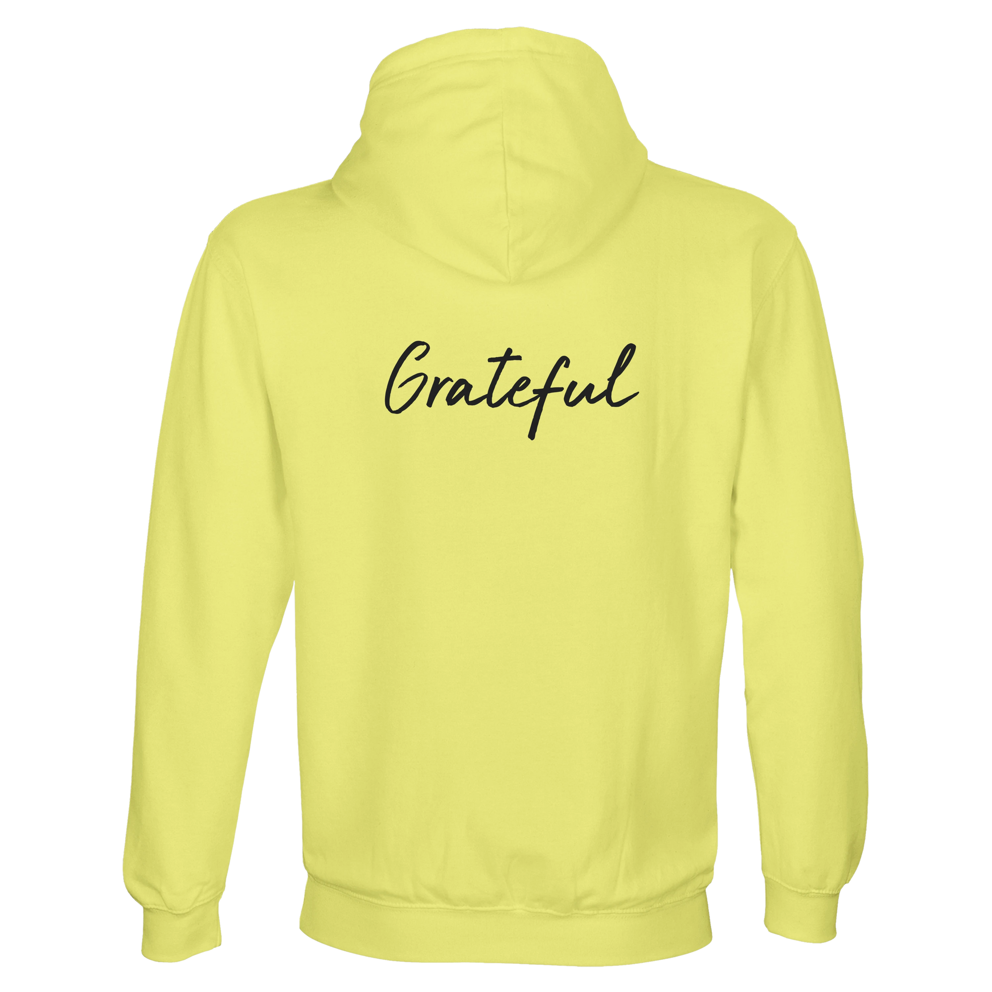 Grateful - "Circle of Life" Hoodie Light Yellow 2