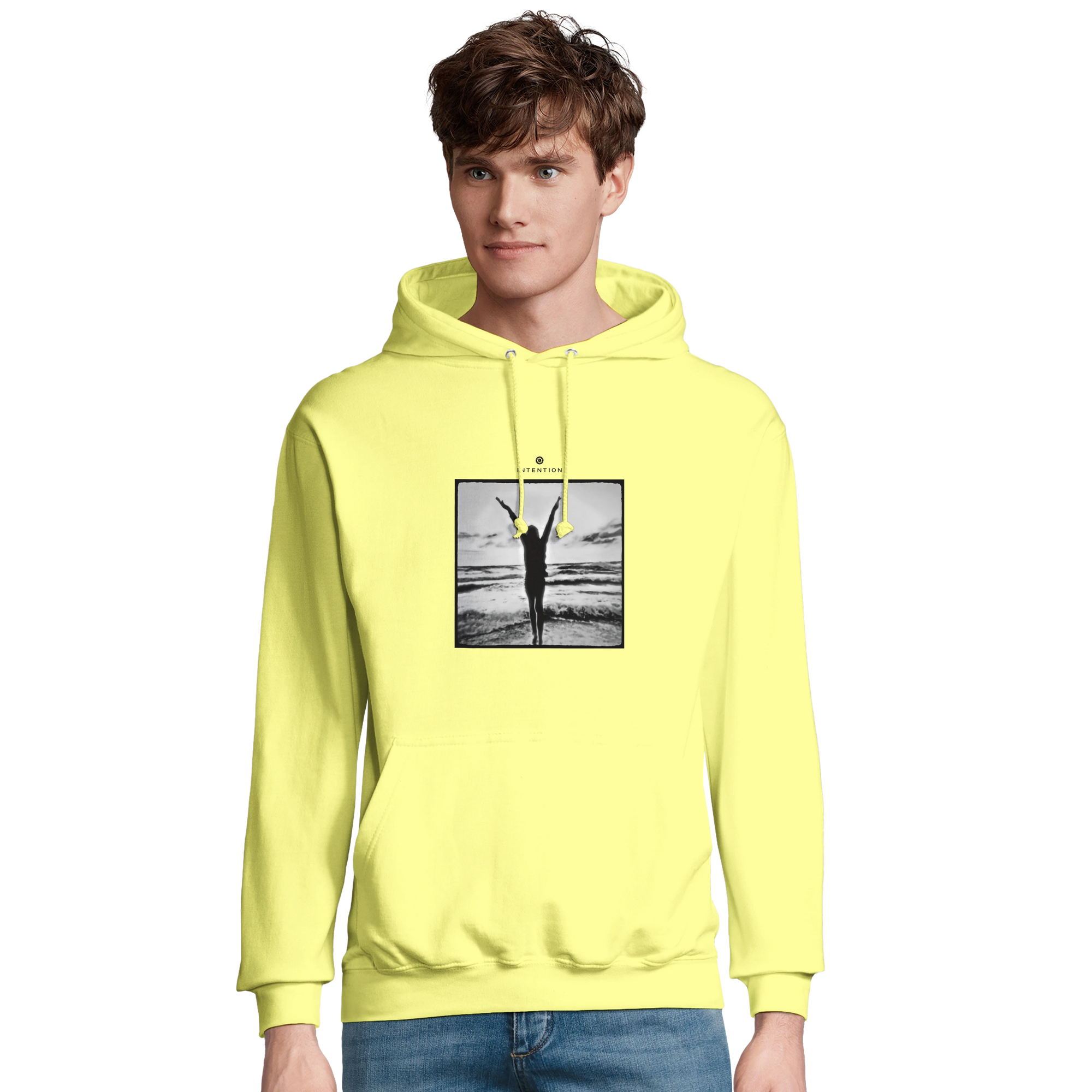 Grateful - "Circle of Life" Hoodie Light Yellow 3