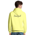 Grateful - "Circle of Life" Hoodie Light Yellow 4