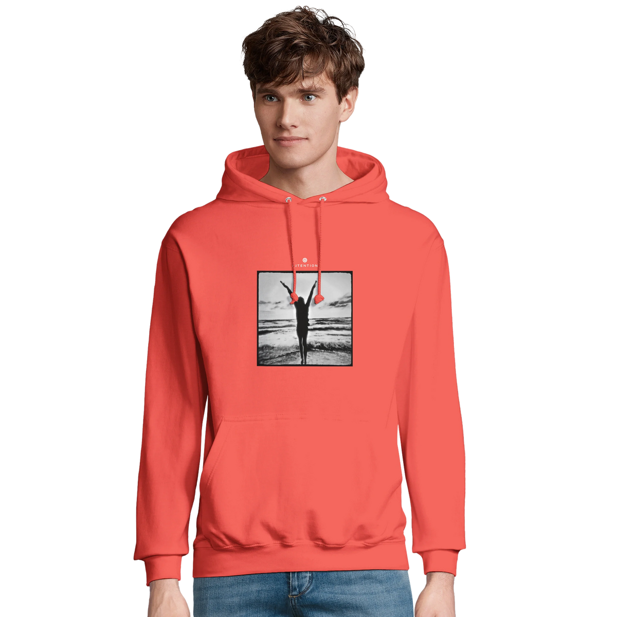 Grateful - "Circle of Life" Hoodie pop orange 3