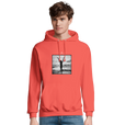 Grateful - "Circle of Life" Hoodie pop orange 3