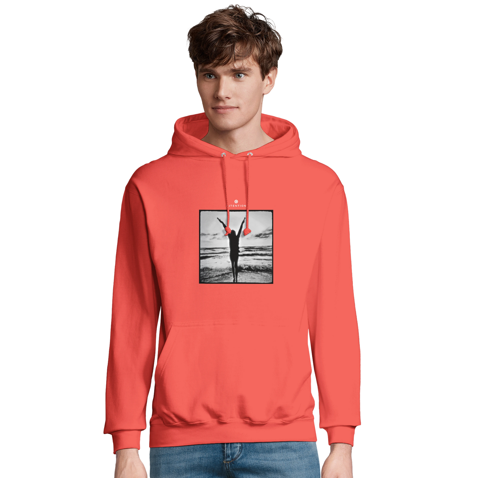 Grateful - "Circle of Life" Hoodie pop orange 3