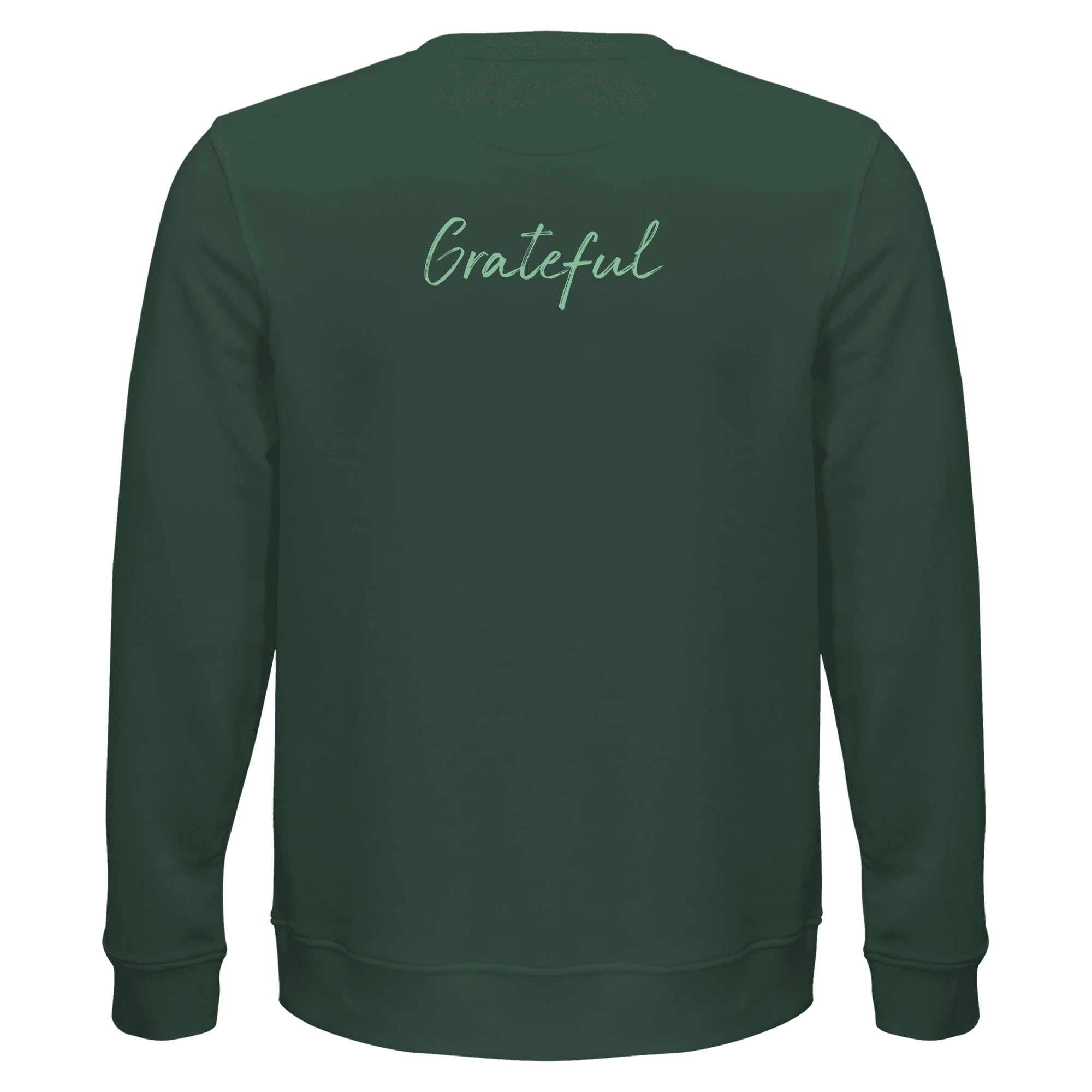 Grateful - "Circle of Life" Sweatshirt Bottle Green XS 5