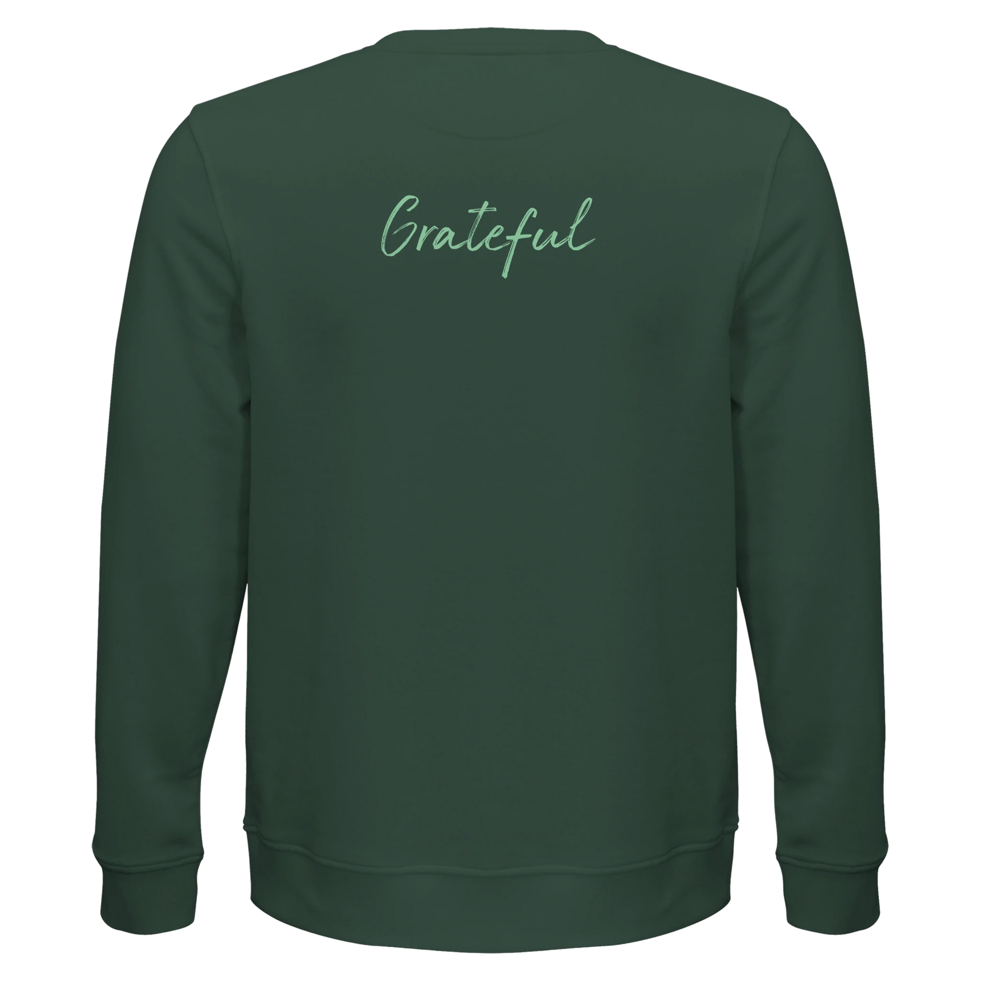 Grateful - "Circle of Life" Sweatshirt Bottle Green XS 29