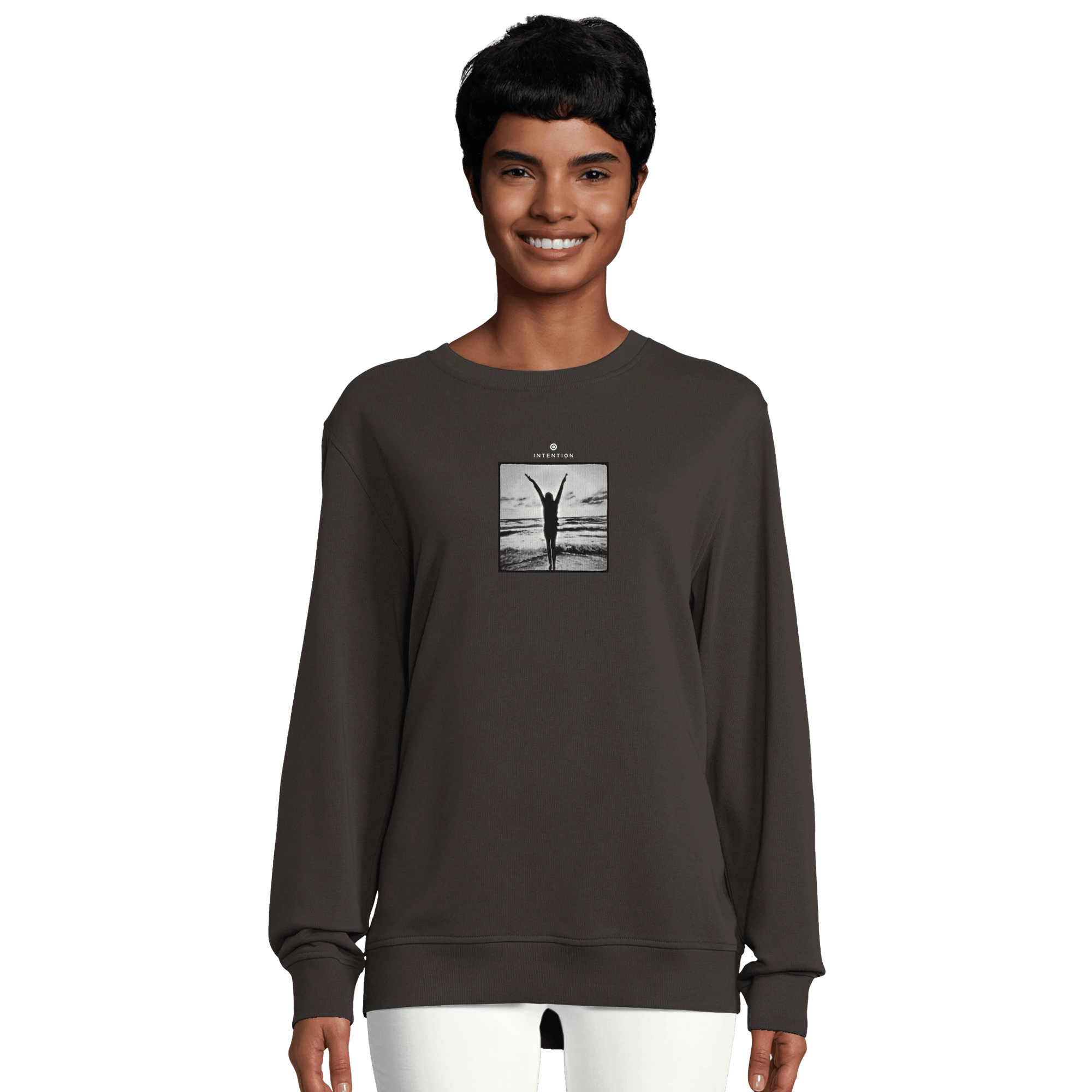 Grateful - "Circle of Life" Sweatshirt deep charcoal grey XS 8