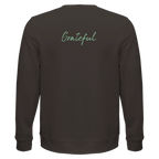 Grateful - "Circle of Life" Sweatshirt deep charcoal grey XS 5