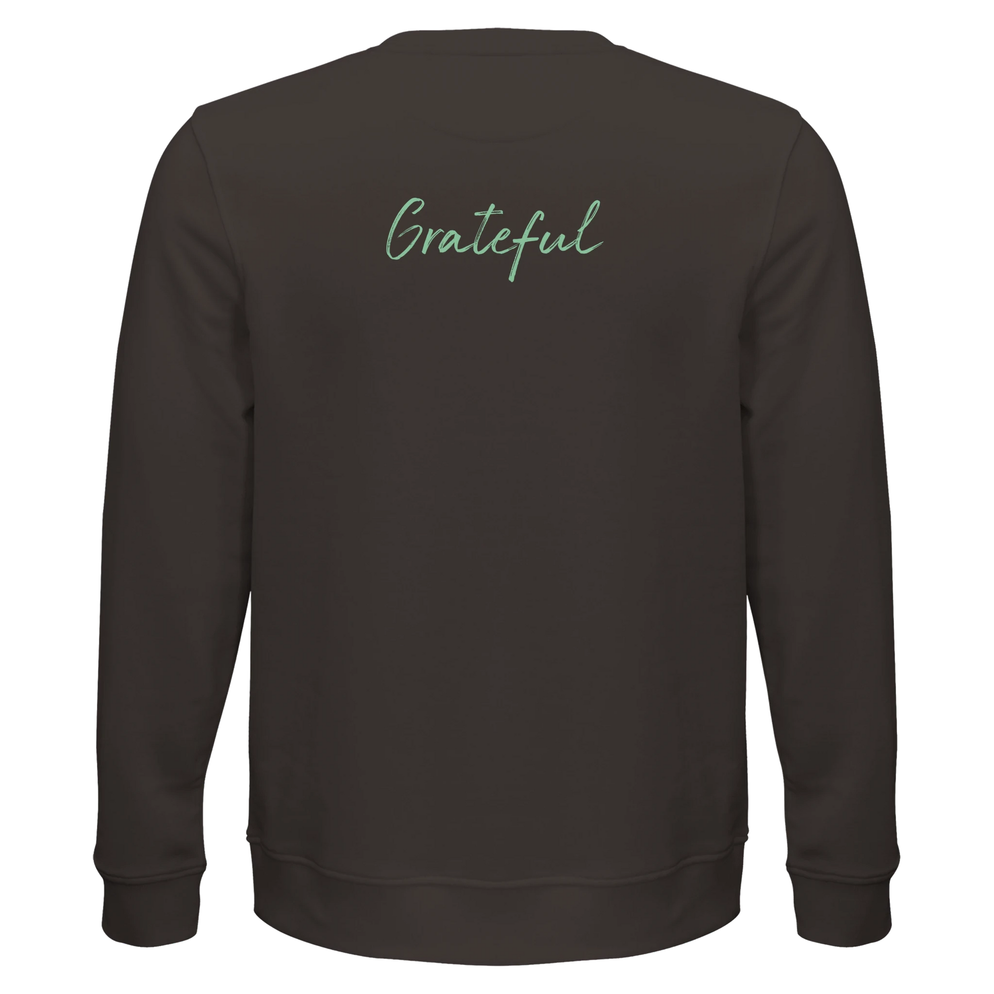 Grateful - "Circle of Life" Sweatshirt deep charcoal grey XS 5