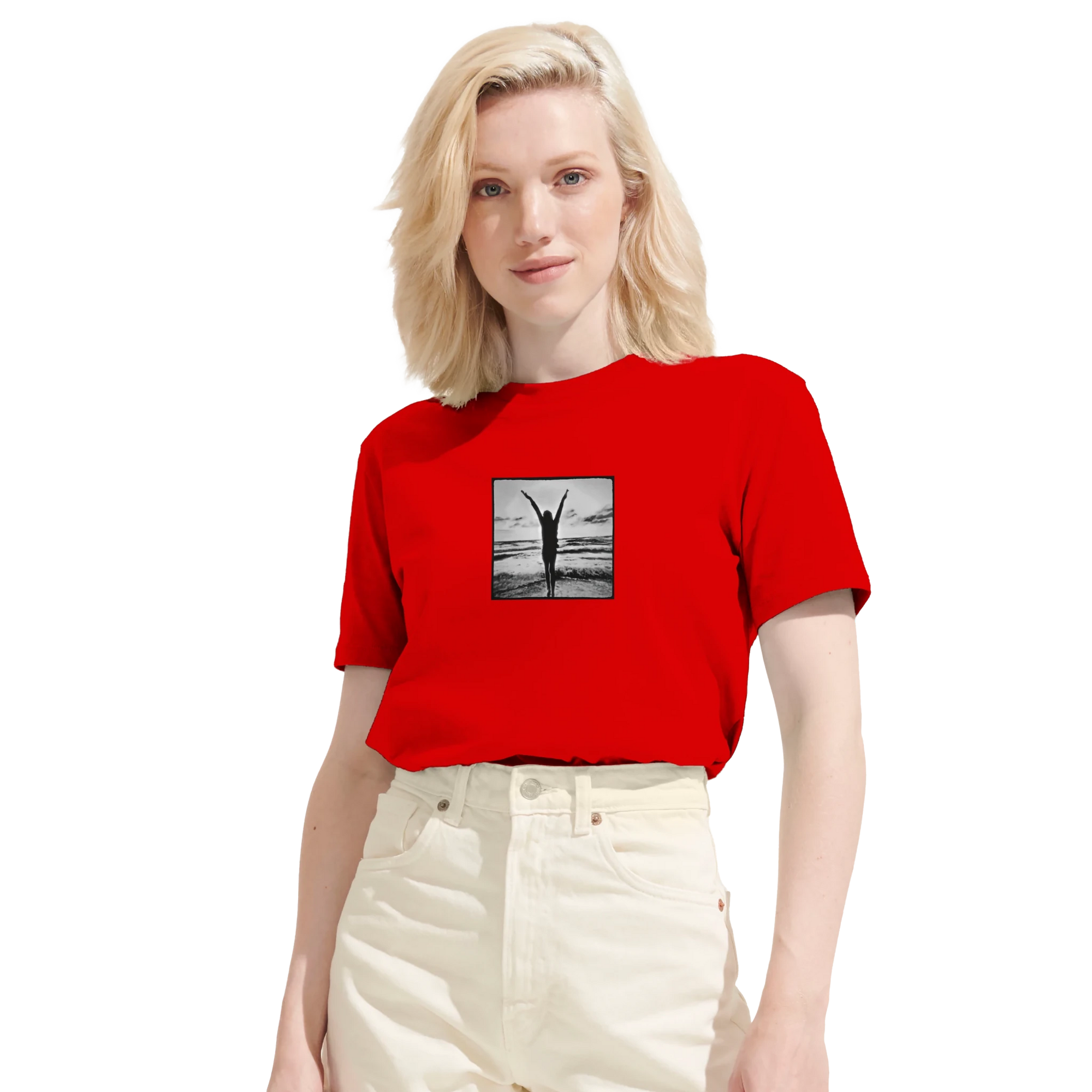 Grateful - "Circle of Life" T-shirt Bright Red XS 27