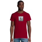 Grateful - "Circle of Life" T-shirt Burgundy XS 4