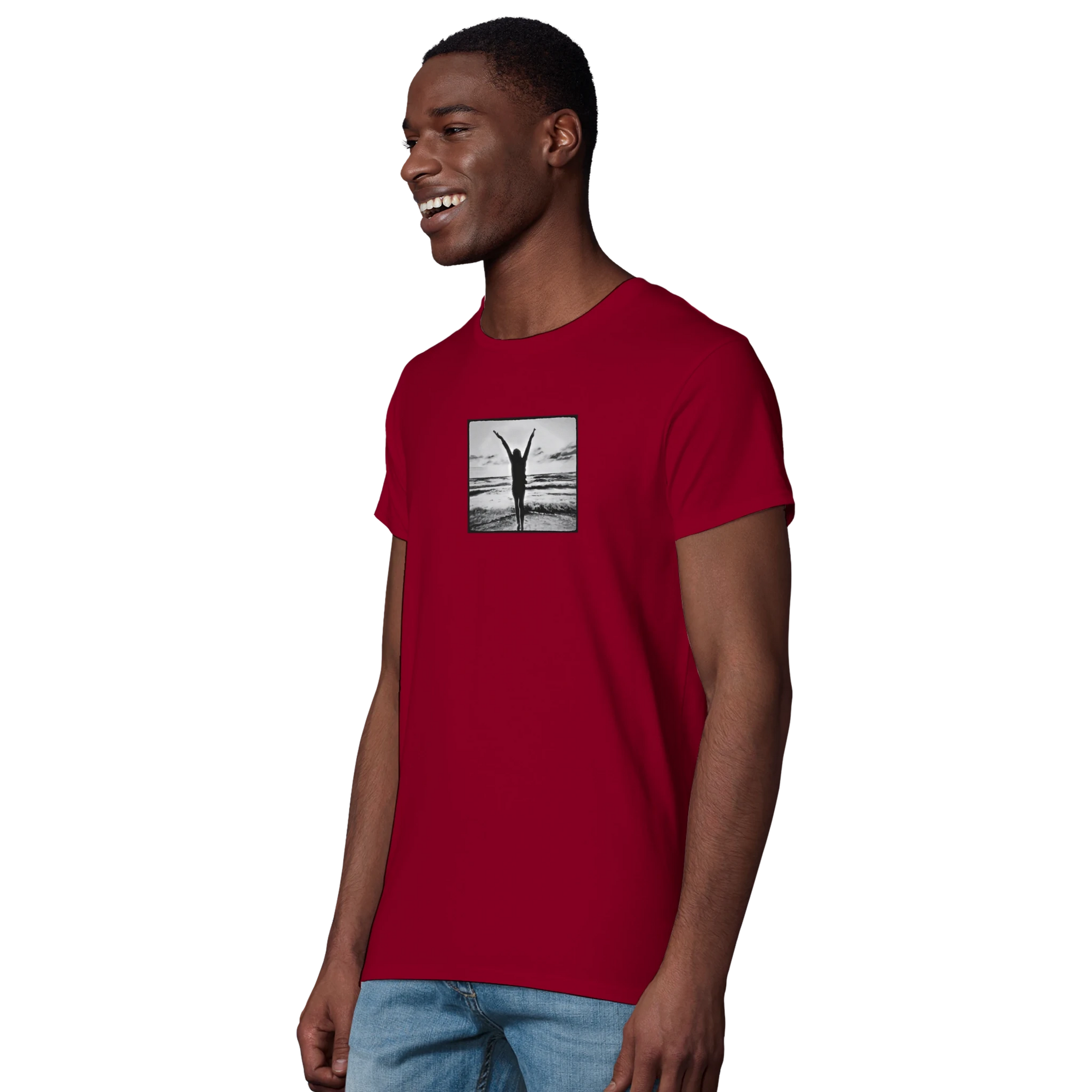 Grateful - "Circle of Life" T-shirt Burgundy XS 32