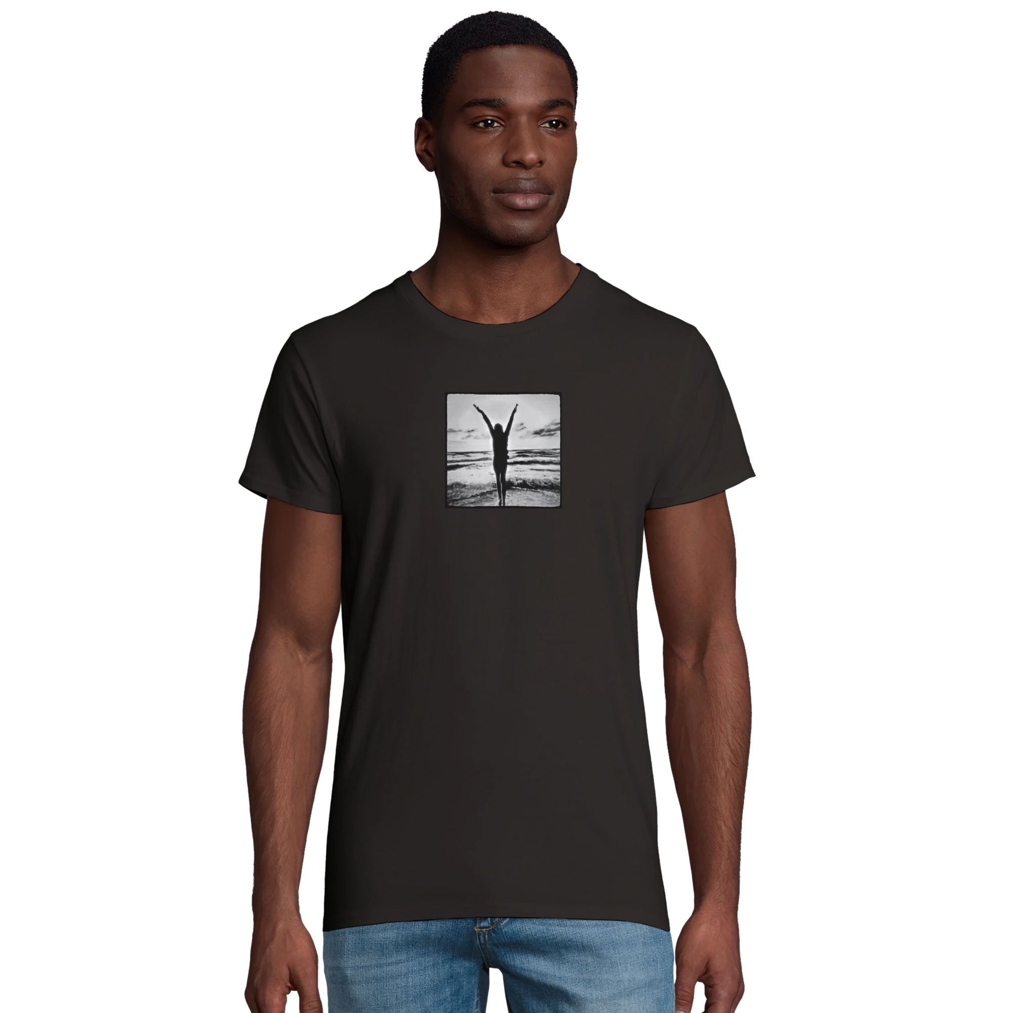 Grateful - "Circle of Life" T-shirt Deep Black XS 4