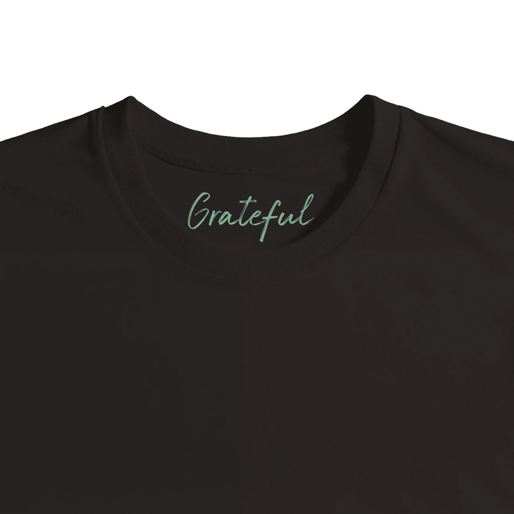 Grateful –Circle of Life“ T-shirt Deep Black , 2