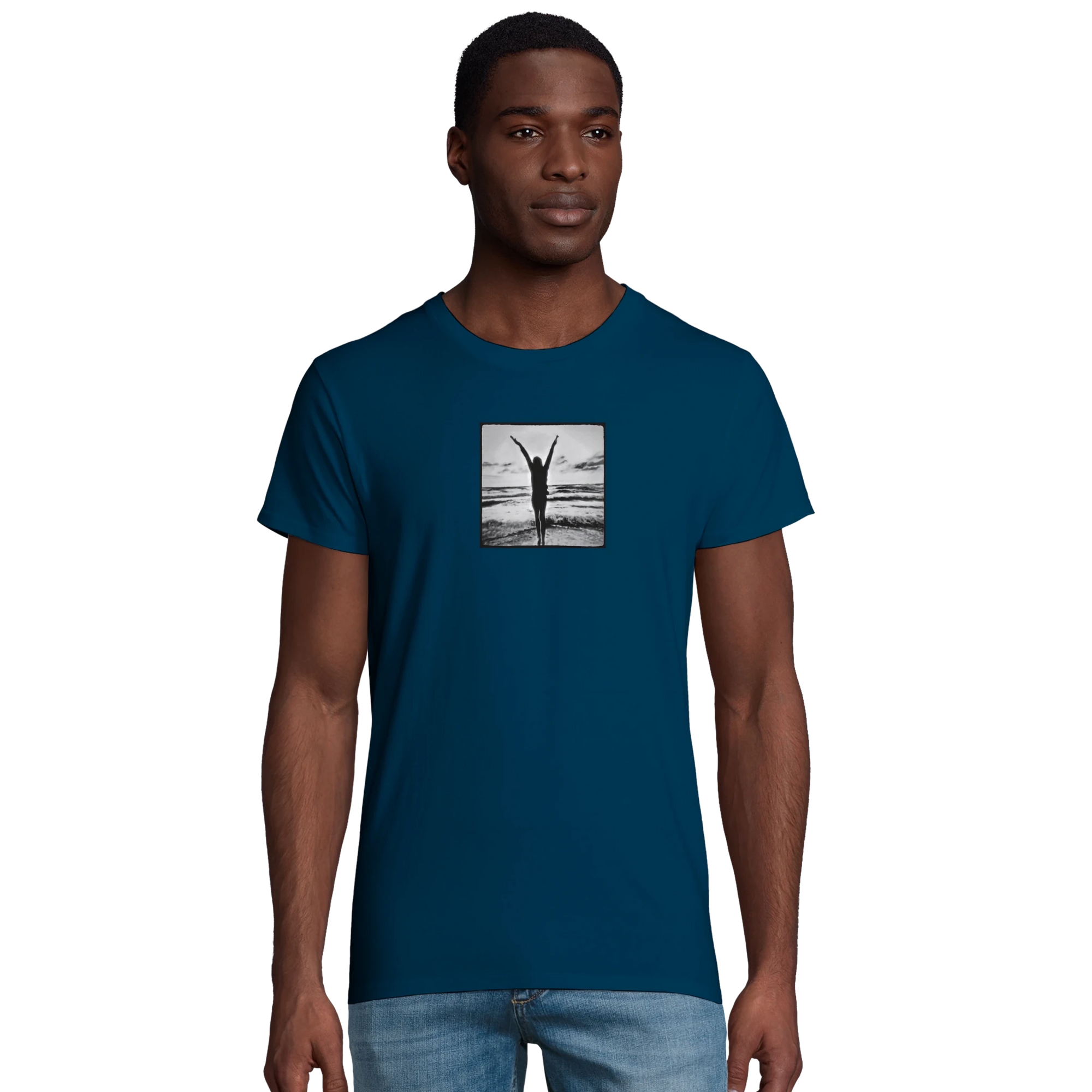 Grateful - "Circle of Life" T-shirt denim XS 48