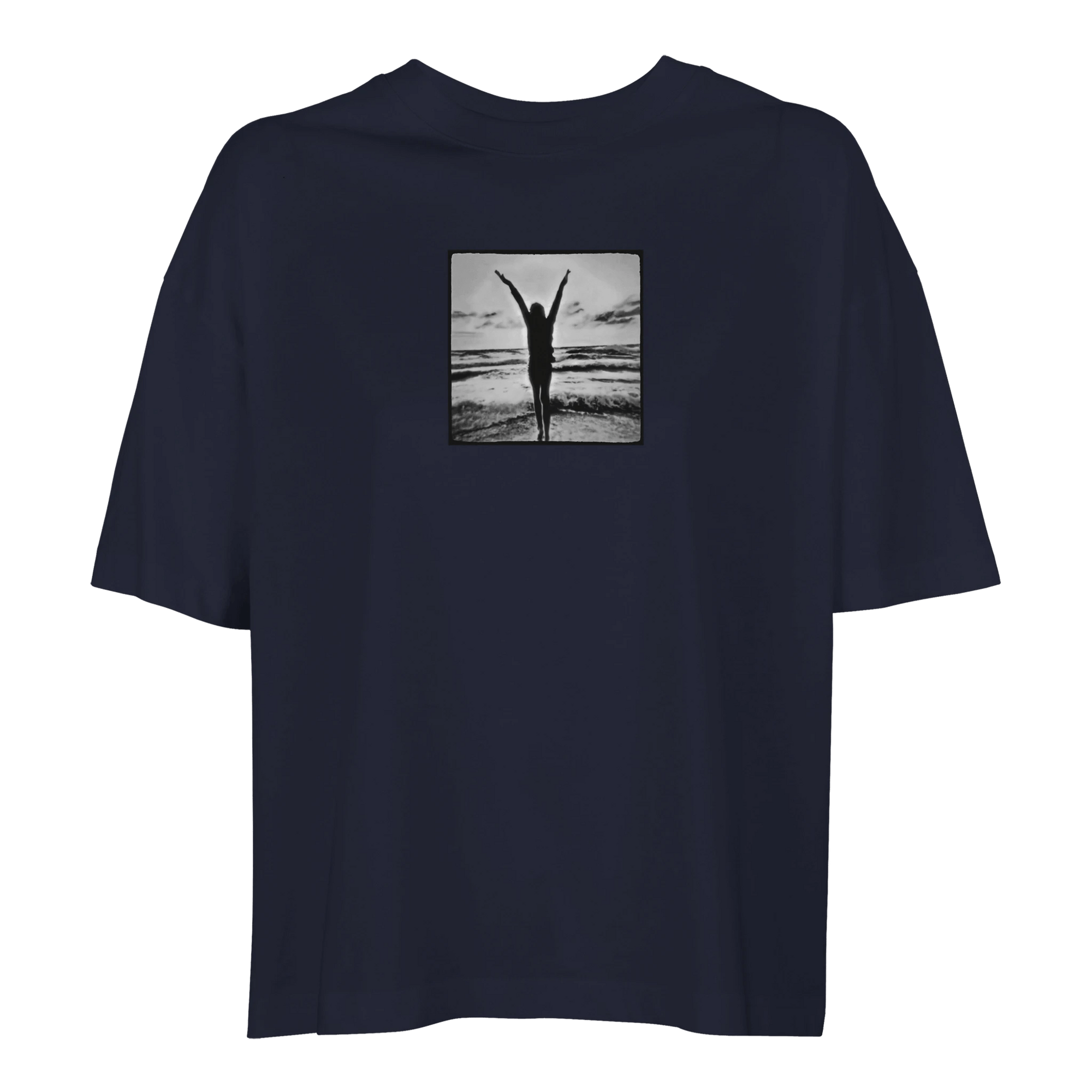 Grateful - "Circle of Life" T-shirt French Navy XS 24