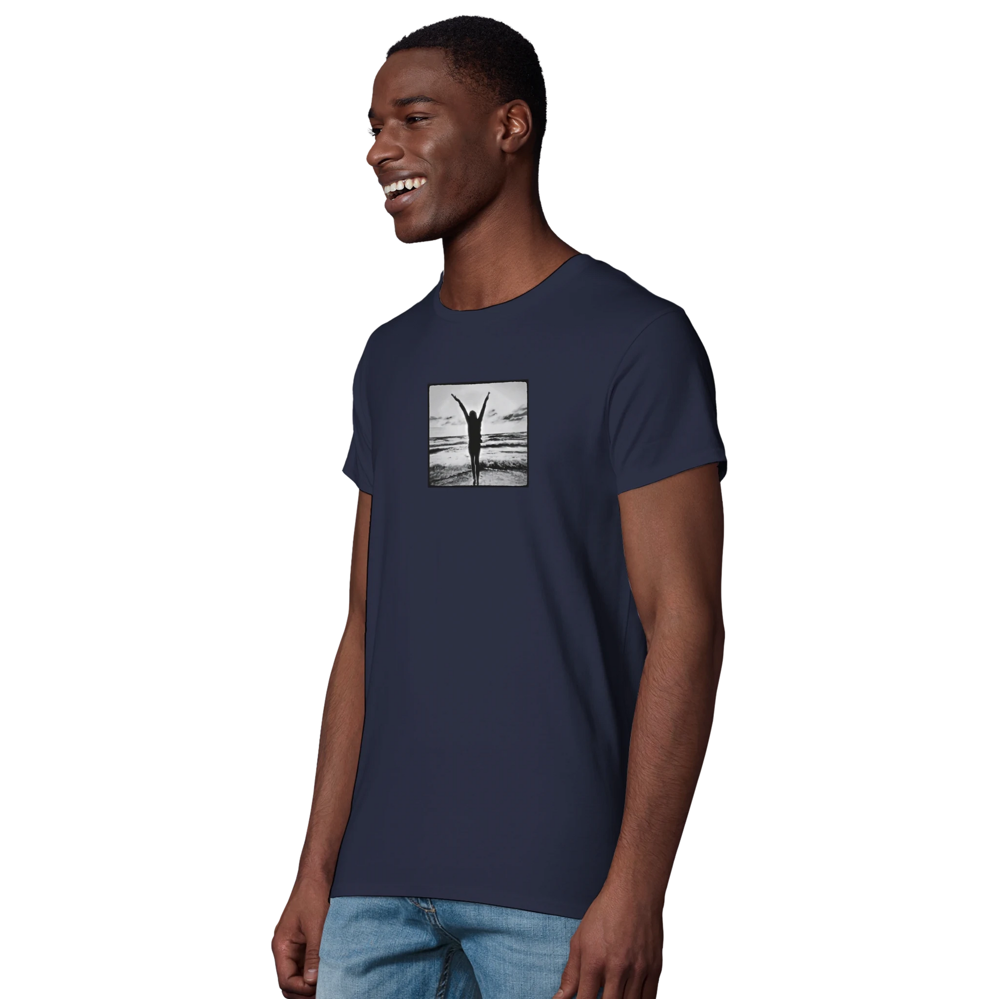 Grateful - "Circle of Life" T-shirt French Navy XS 68