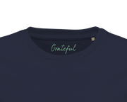 Grateful - "Circle of Life" T-shirt French Navy XS 2