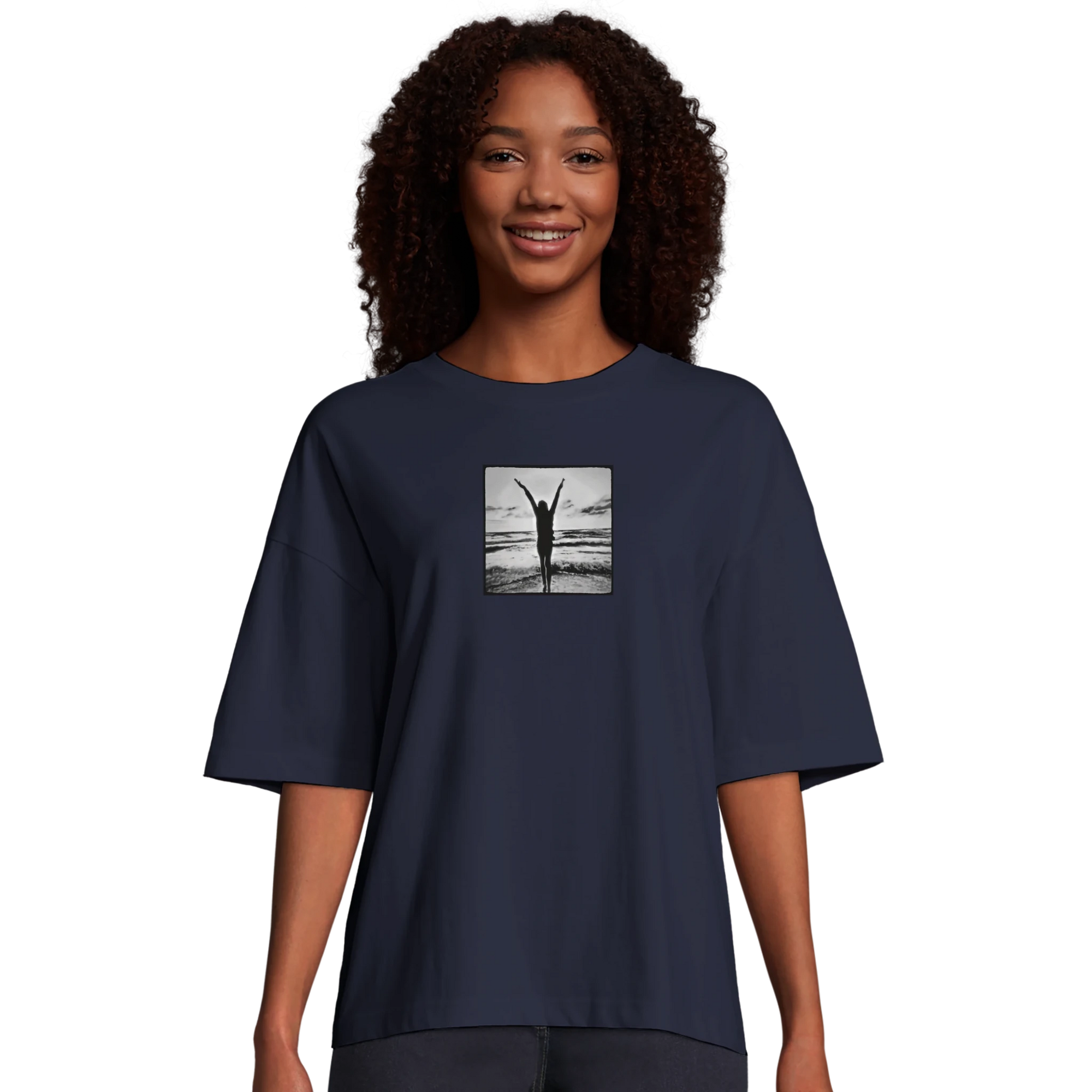 Grateful - "Circle of Life" T-shirt French Navy XS 27