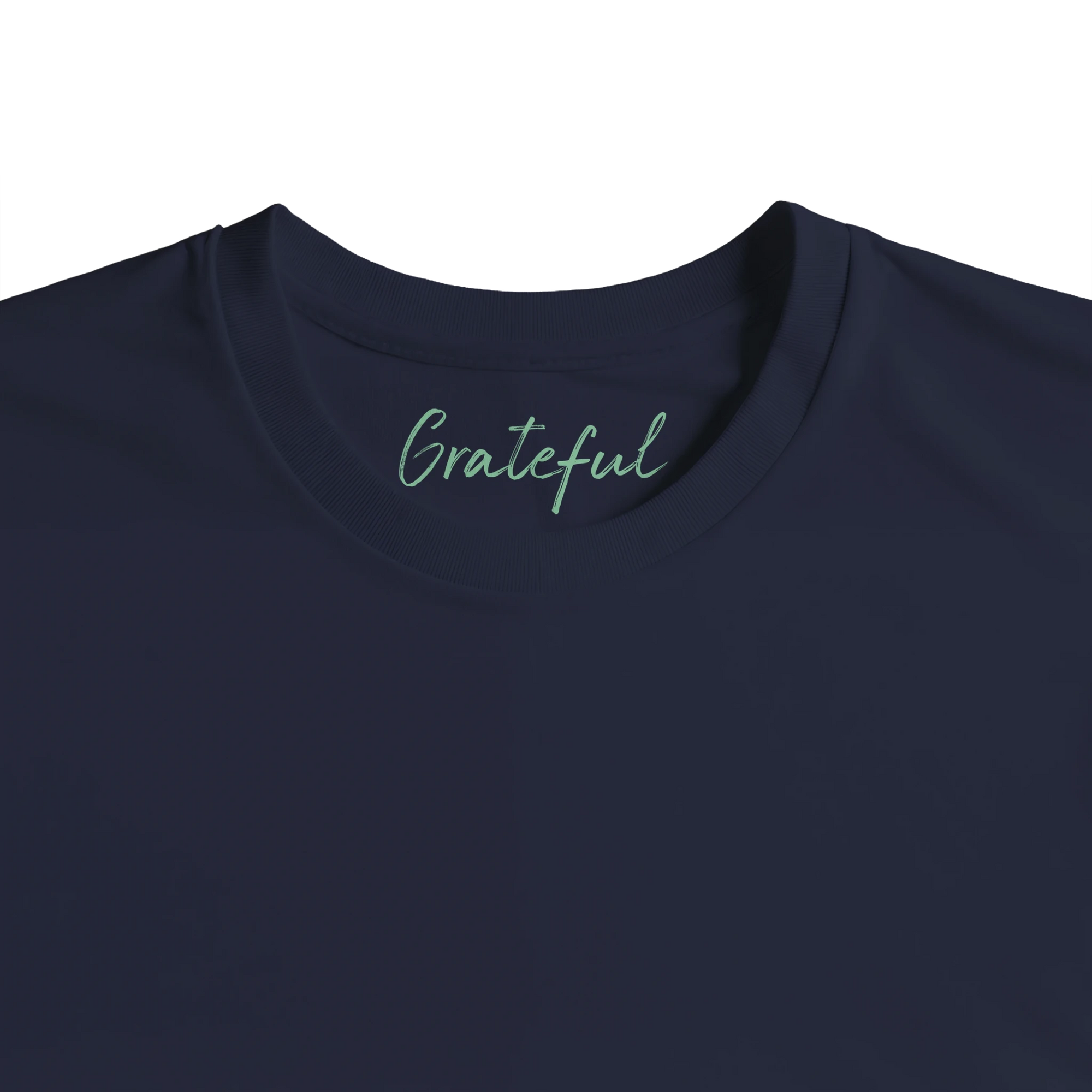 Grateful - "Circle of Life" T-shirt French Navy XS 35