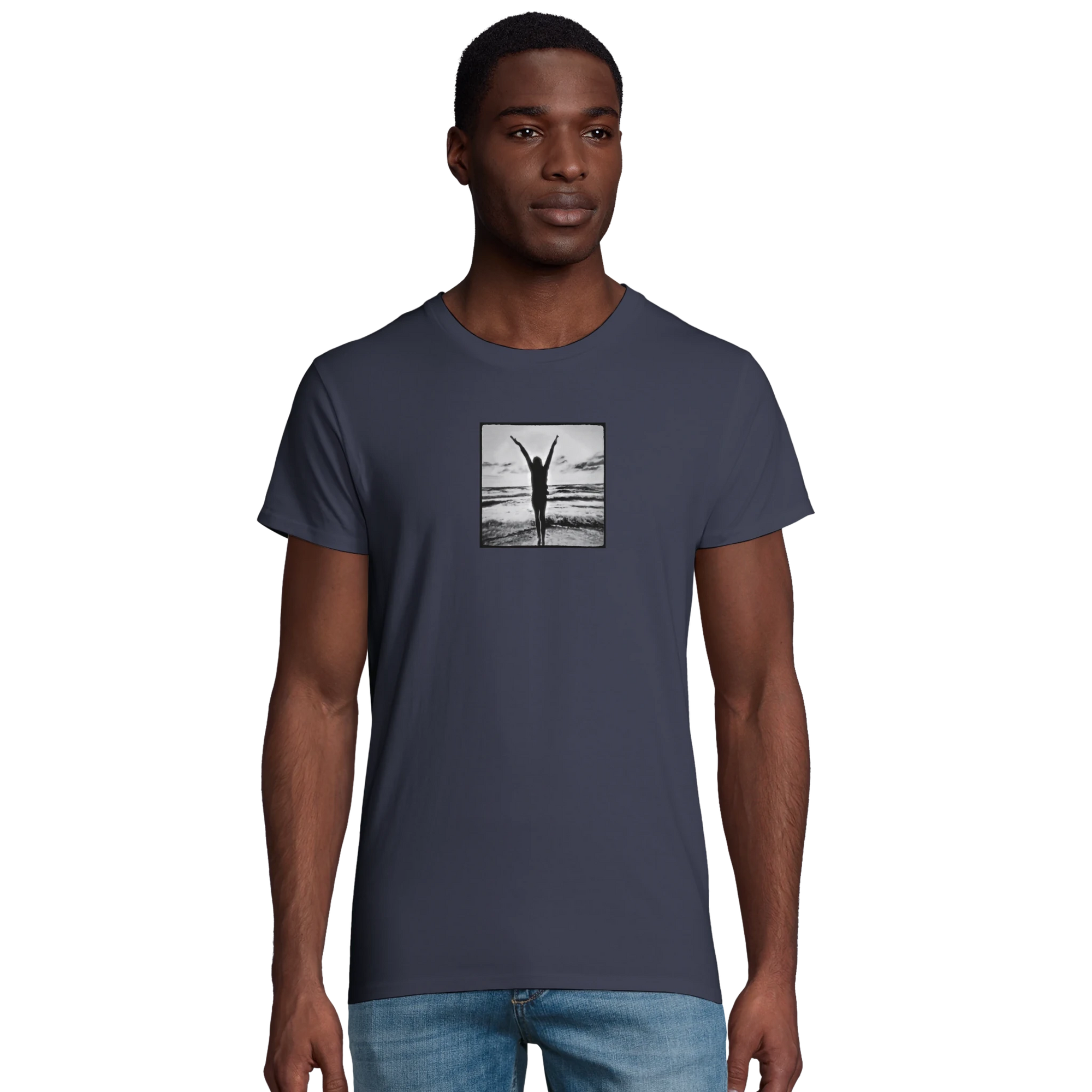 Grateful - "Circle of Life" T-shirt mouse grey XS 36