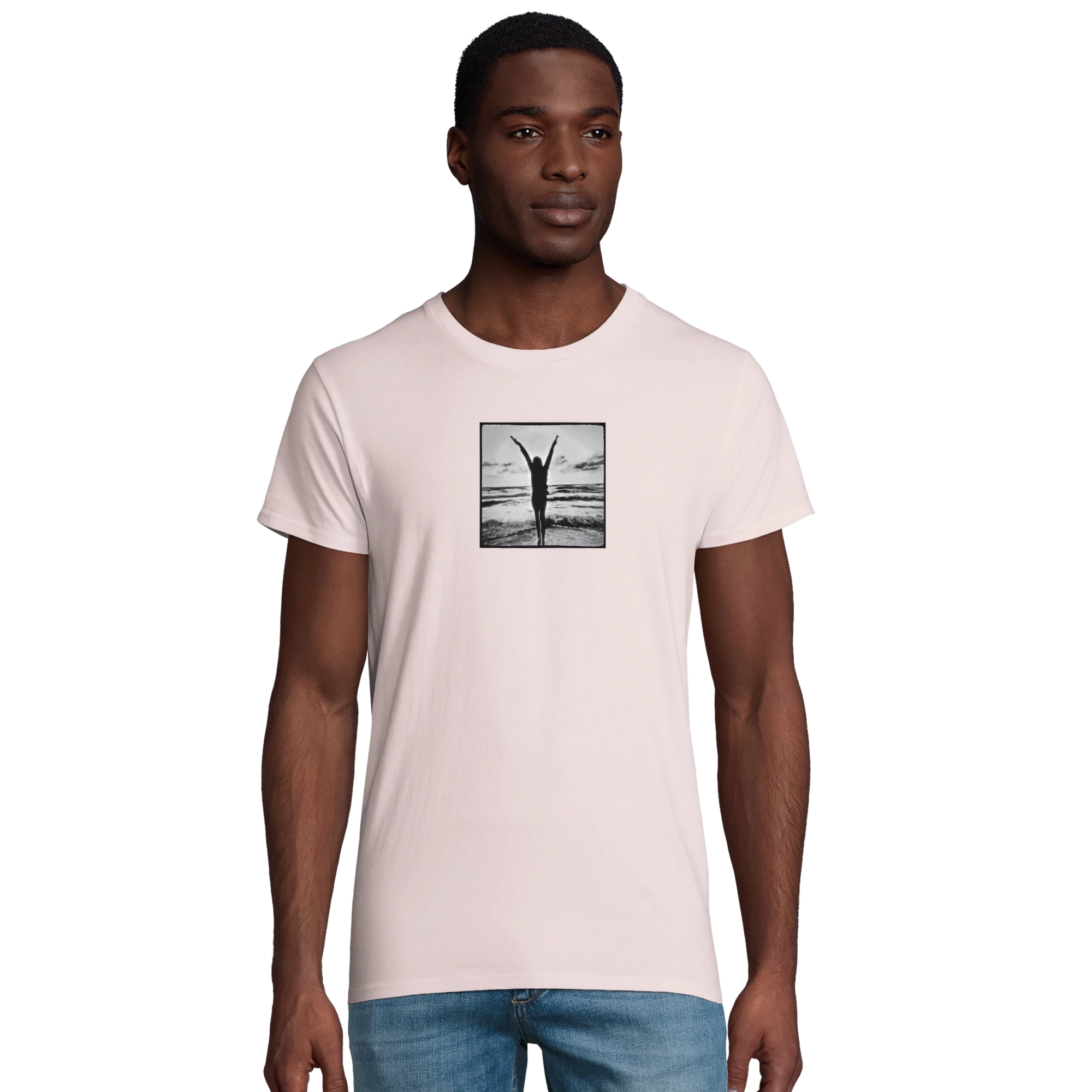 Grateful - "Circle of Life" T-shirt Pale Pink XS 42