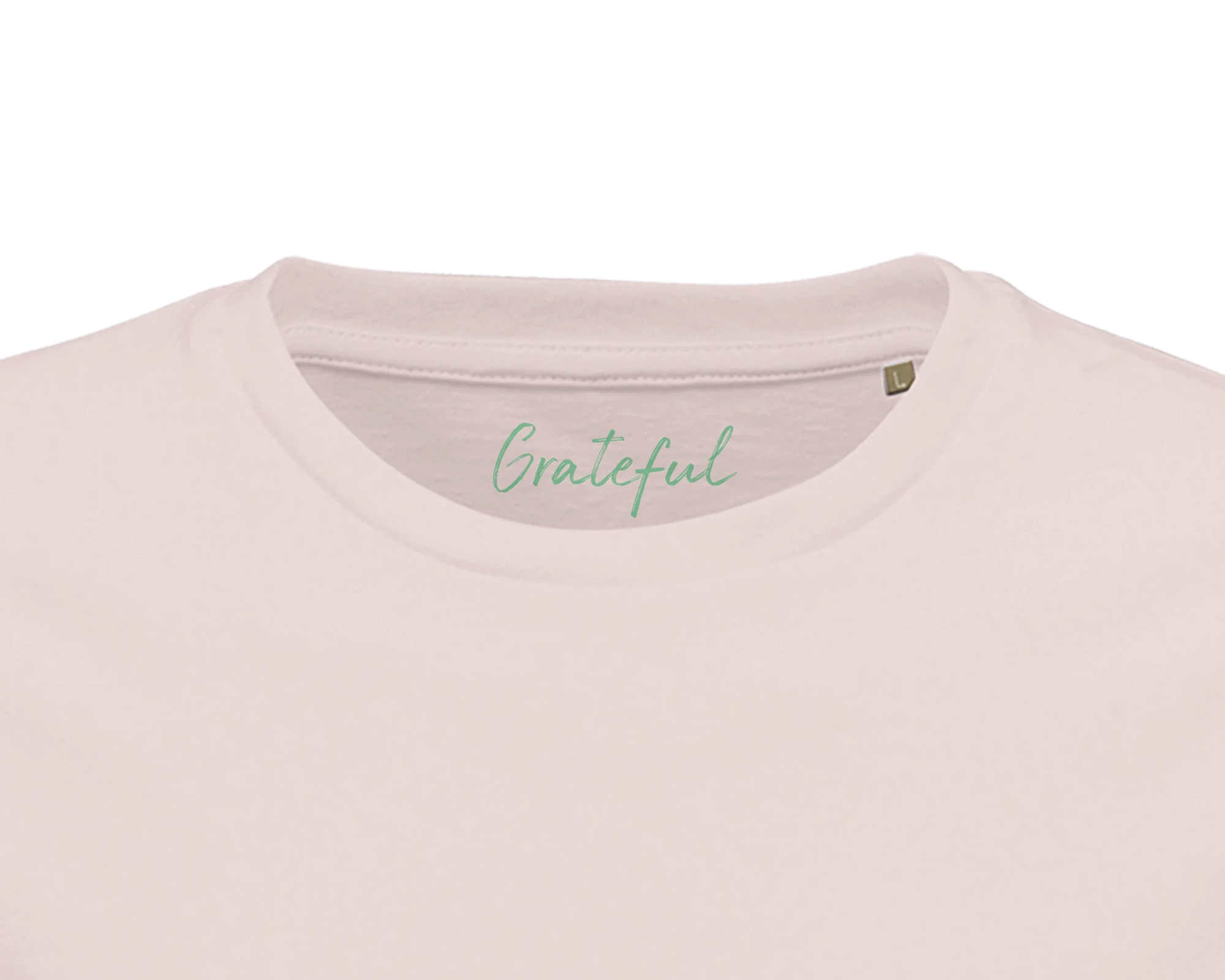 Grateful - "Circle of Life" T-shirt Pale Pink XS 40