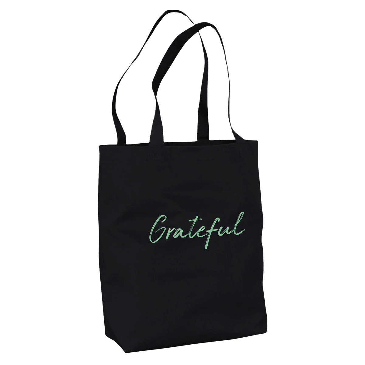 Grateful - "Circle of Life" Tote Bag Black 4