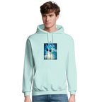 Gratitude - "Bubbles and Sky Sticks" Hoodie arctic blue XS 3
