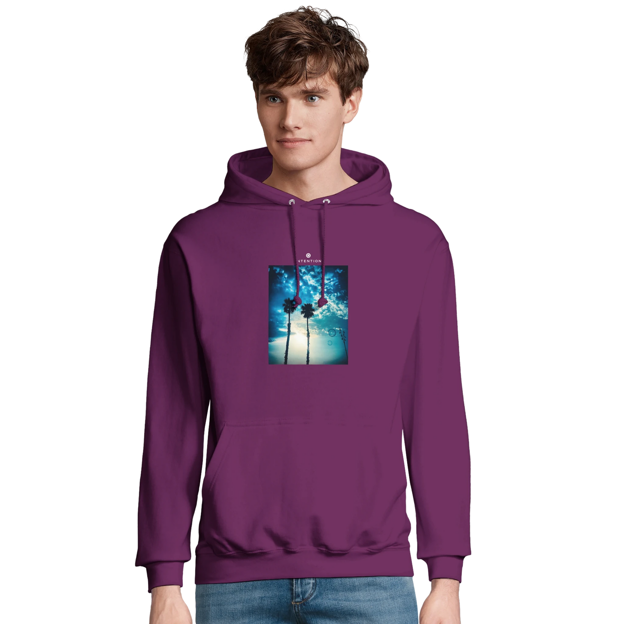 Gratitude - "Bubbles and Sky Sticks" Hoodie astral purple XS 41