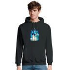 Gratitude - "Bubbles and Sky Sticks" Hoodie Black XS 3