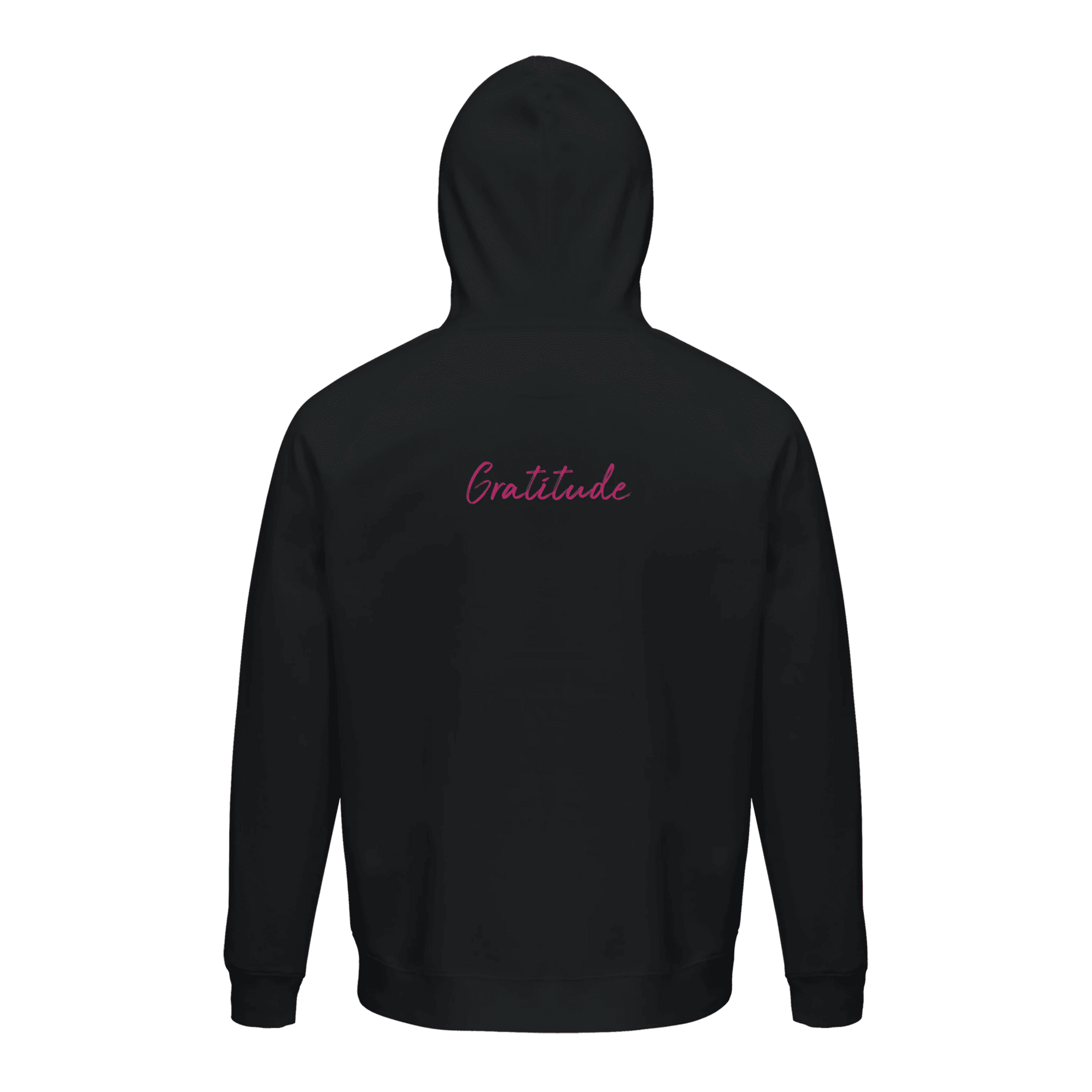 Gratitude - "Bubbles and Sky Sticks" Hoodie Black XS 2