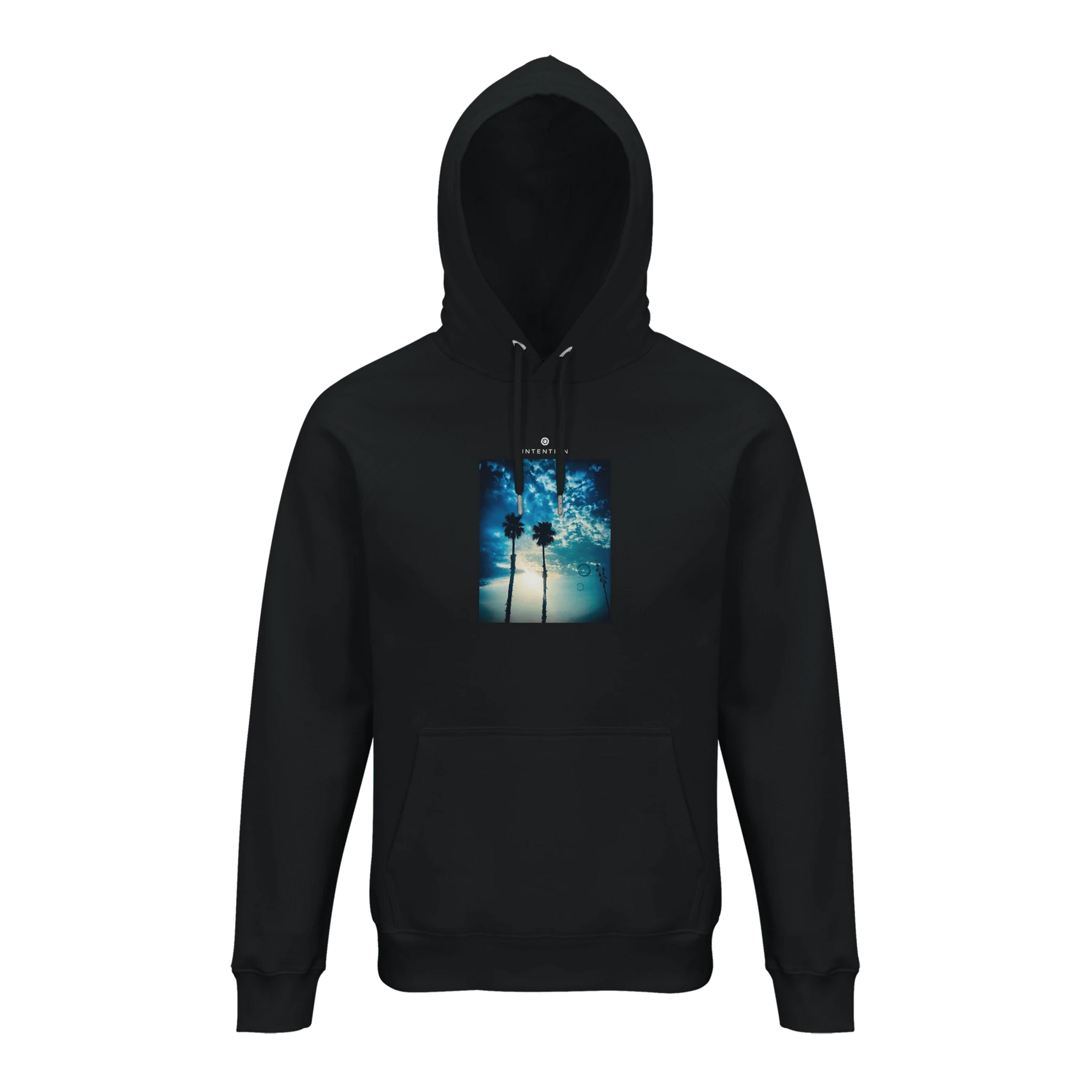 Gratitude - "Bubbles and Sky Sticks" Hoodie Black XS 4