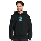 Gratitude - "Bubbles and Sky Sticks" Hoodie Black XS 4
