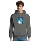 Gratitude - "Bubbles and Sky Sticks" Hoodie charcoal melange XS 3