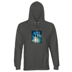 Gratitude - "Bubbles and Sky Sticks" Hoodie charcoal melange XS 1