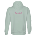Gratitude - "Bubbles and Sky Sticks" Hoodie creamy green XS 2