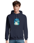 Gratitude - "Bubbles and Sky Sticks" Hoodie French Navy XS 46