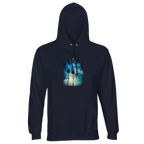 Gratitude - "Bubbles and Sky Sticks" Hoodie French Navy XS 1